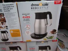 | 1X | DREW AND COLE REDI KETTLE | REFURBISHED AND BOXED | NO ONLINE RESALE | SKU C5060541513587 |