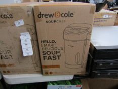 | 1X | DREW AND COLE SOUP CHEF | BOXED AND REFURBISHED | NO ONLINE RESALE | SKU C 5060541516809 |