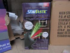 | 1X | STARTASTIC ACTION LASER PROJECTORS WITH 6 LASER MODES | NEW AND BOXED | SKU