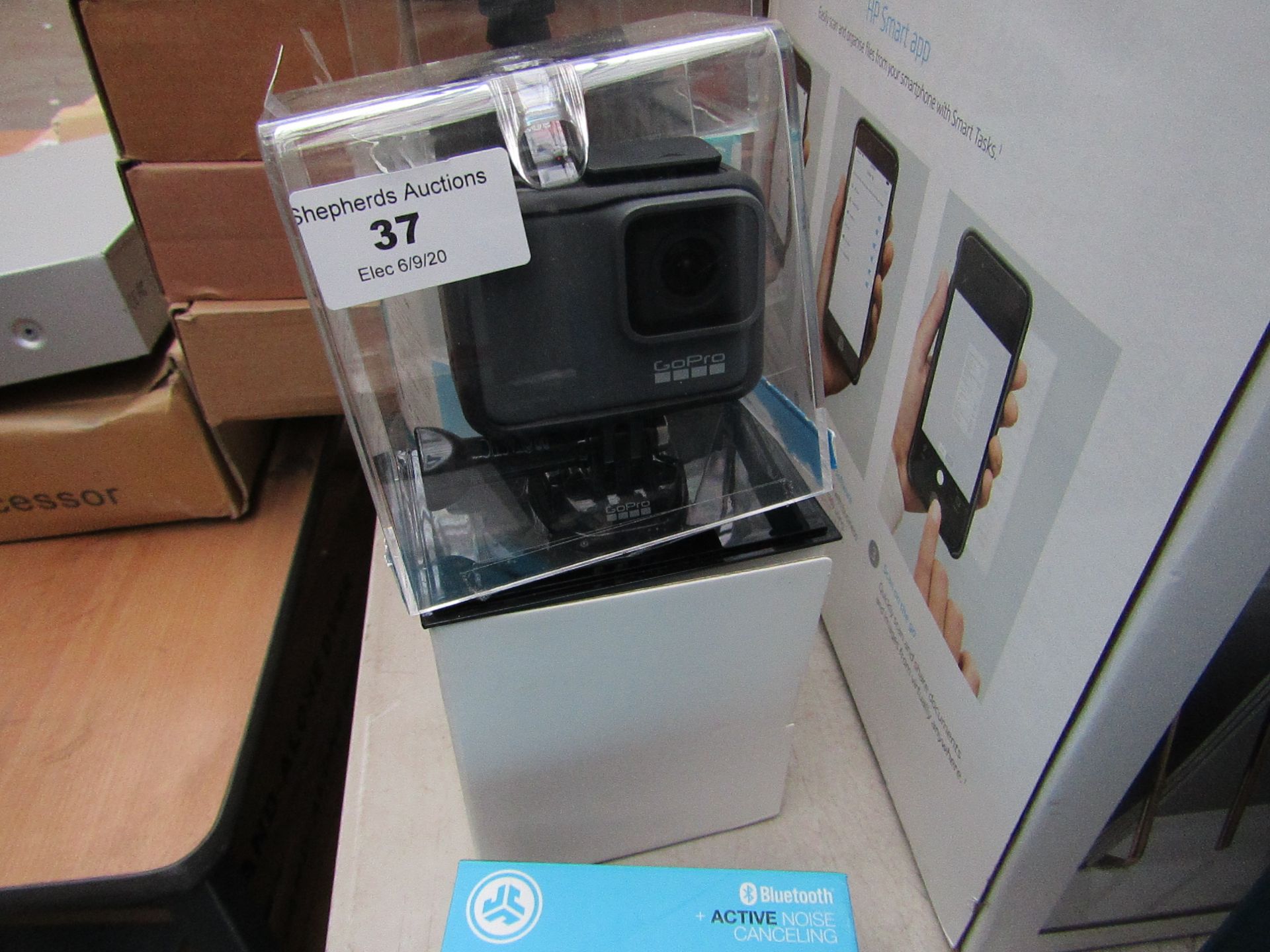 GoPro action camera, unchecked and boxed. RRP Circa £150.00