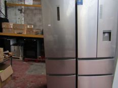 Haier fridge Freezer, tested working and clean inside, may have a few minor marks or small dents but