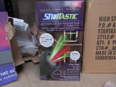 | 1X | STARTASTIC ACTION LASER PROJECTORS WITH 6 LASER MODES | NEW AND BOXED | SKU