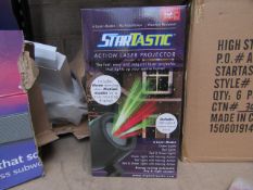 | 1X | STARTASTIC ACTION LASER PROJECTORS WITH 6 LASER MODES | NEW AND BOXED | SKU