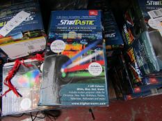 | 4X | STARTASTIC OUTDOOR AND INDOOR THEMED MOTION PROJECTOR | UNCHECKED AND BOXED | NO ONLINE RE-