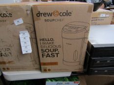 | 1X | DREW AND COLE SOUP CHEF | BOXED AND REFURBISHED | NO ONLINE RESALE | SKU C 5060541516809 |