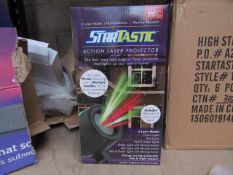 | 1X | STARTASTIC ACTION LASER PROJECTORS WITH 6 LASER MODES | NEW AND BOXED | SKU