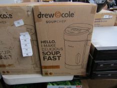 | 1X | DREW AND COLE SOUP CHEF | BOXED AND REFURBISHED | NO ONLINE RESALE | SKU C 5060541516809 |