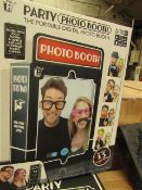 Party photo Booths Incl 15 Photo Props in Each. Unused & Boxed.