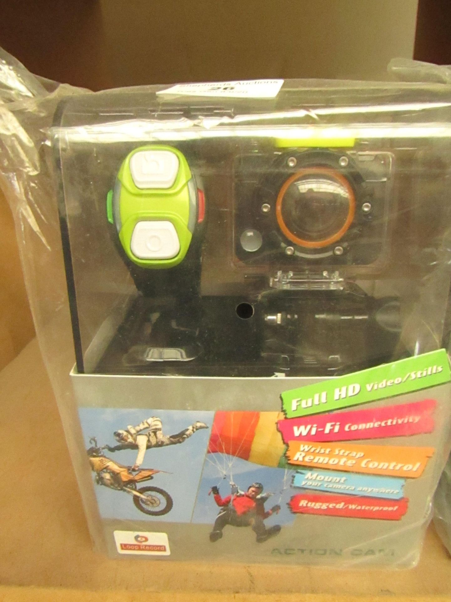 Full HD Action Cam. New & Boxed