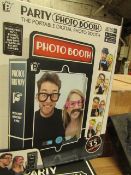 Party photo Booths Incl 15 Photo Props in Each. Unused & Boxed.