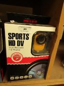 Sports HD DV Multipurpose Water Resistant Camera. Unused & Boxed
