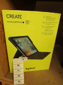 Logitech Create For Ipad Pro 9.7". New & Boxed. RRP £175
