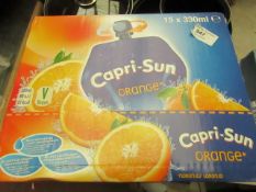 15 x 330ml Capri Sun. BB 12/3/21