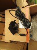 2x Xbox 360 Power cables. EU Plug - Unused & Boxed.