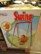 Toddlers Swing - (Max Weight 25KG) - Unchecked & Boxed.