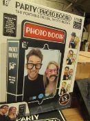 Party photo Booths Incl 15 Photo Props in Each. Unused & Boxed.