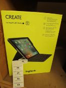 Logitech Create For Ipad Pro 9.7". New & Boxed. RRP £175