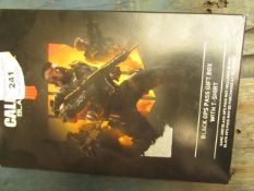 Call Of Duty Black Ops 4 - Pass Gift Box with T-shirt - Boxed.