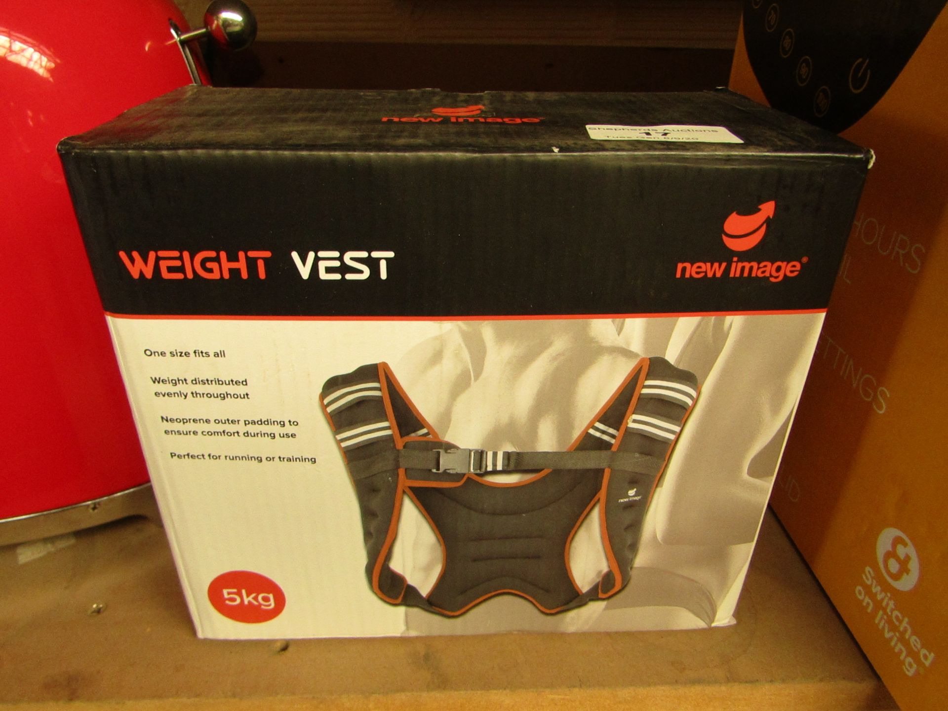 New Image Weight Vest. Boxed but unchecked