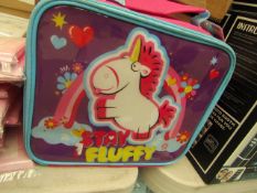 Box of 3 Stay Fluffy Girls Lunch Bags. New & Boxed