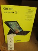 Logitech Create For Ipad Pro 9.7". New & Boxed. RRP £175