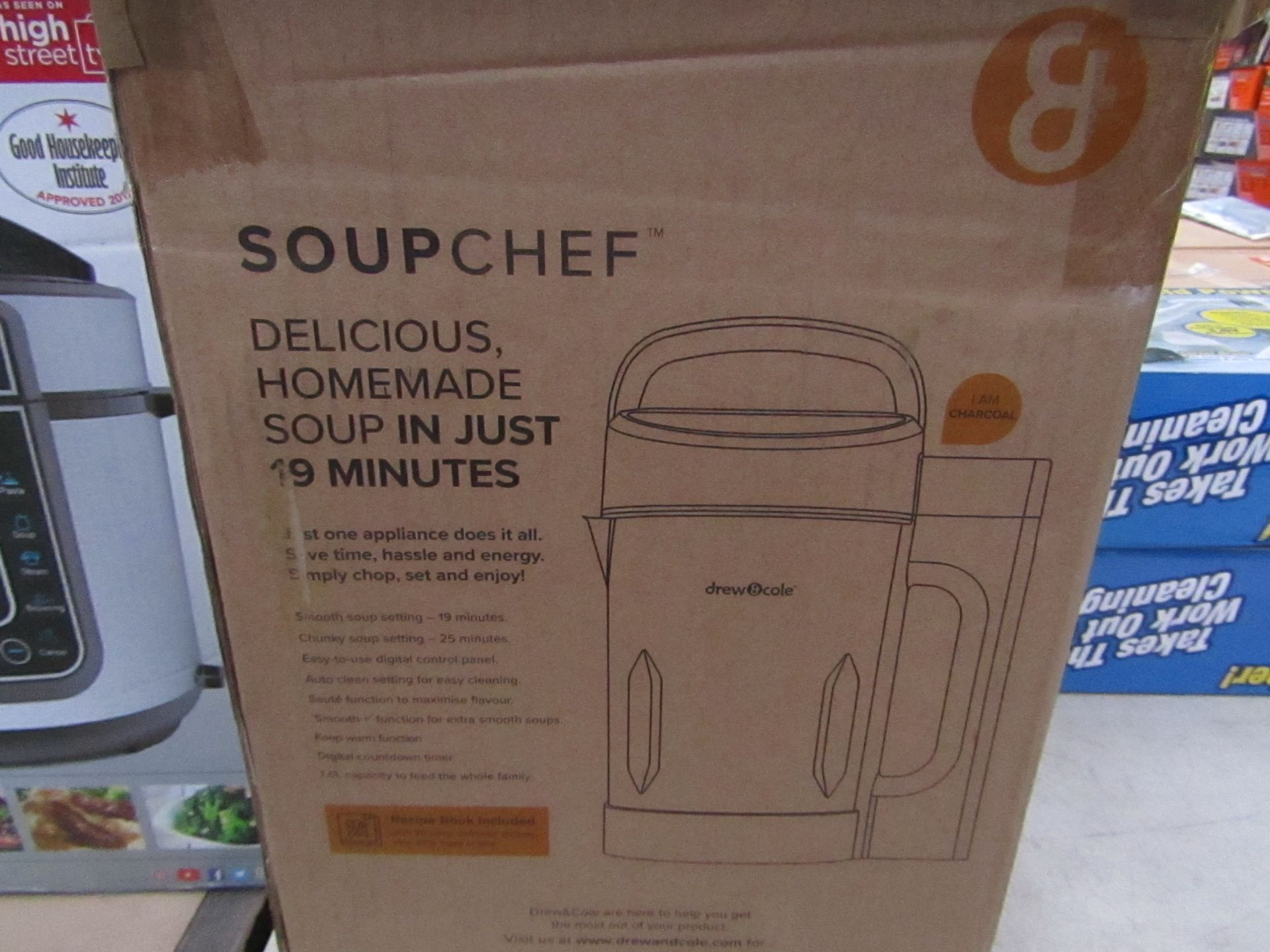 | 4X | DREW AND COLE SOUP MAKERS | UNCHECKED AND BOXED | NO ONLINE RESALE | SKU C5060541516885 | RRP