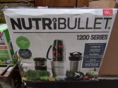 | 2X | NUTRI BULLET 1200 SERIES | UNCHECKED AND BOXED | NO ONLINE RESALE | SKU C5060191464758 |