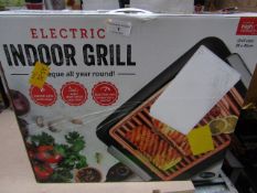 | 1X | ELECTRIC INDOOR GRILL | UNCHECKED AND BOXED | NO ONLINE RE-SALE | SKU C5060541512825 | RRP £