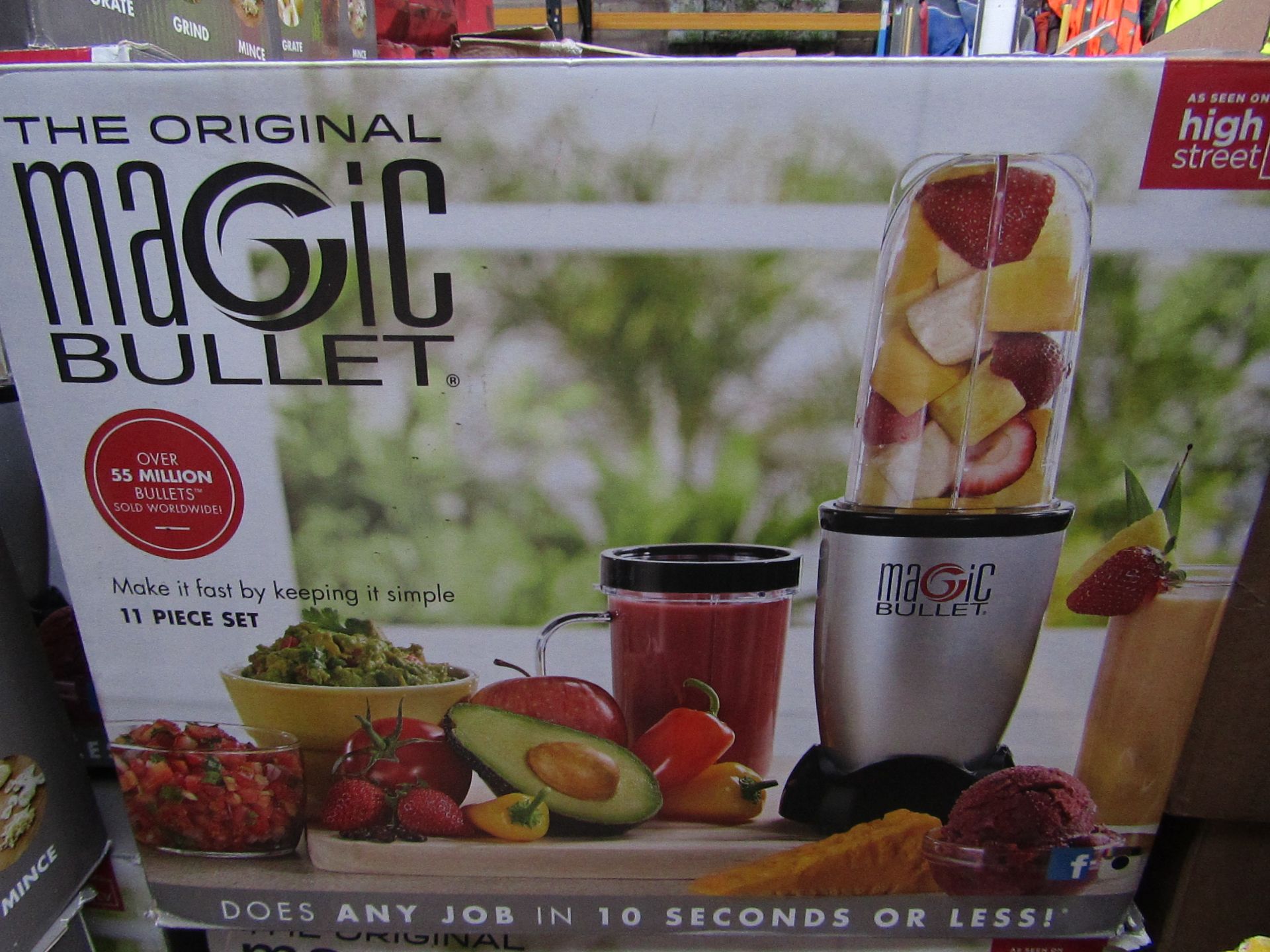 | 5X | THE ORIGINAL MAGIC BULLET BLENDER | UNCHECKED AND BOXED | NO ONLINE RESALE | SKU