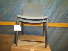 | 2X | HAY AAC17 REMIX DINING CHAIRS WITH BLACK FRAME | LOOK UNUSED AND BOXED | RRP £300 |