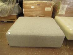 | 1X | MAGS SOFT SECTIONAL FOOTSTOOL PIECE RRP £500| LOOKS UNUSED (NO GUARANTEE) |
