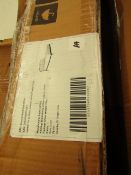 | 1X | SWOON VARGA  MATT BLACK KING BED FRAME, IN 2 BOXES | UNCHECKED FOR COMPLETENESS AND PARTS |