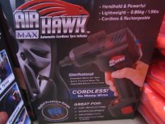 | 1X | AIR HAWK MAX CORDLESS TYRE INFLATOR | REFURBISHED AND BOXED | NO ONLINE RE-SALE | SKU