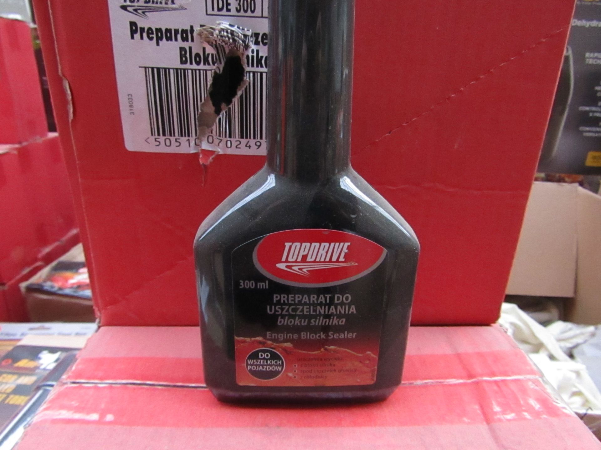 6x 300ml Bottles of Top Drive engine block sealer - New & Boxed.