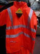 LYNGSOE - Rainwear Microflex - Winter Jacket Hi-Viz Orange - Size XX Large - Brand New & Packaged.