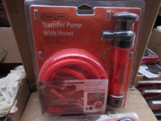 Stag Tools Transfer pump with hoses, unused, the packaging may be dirty.