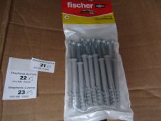 5x Fischer - Frame Fixing 8 x 80 (Packs of 16) - New & Packaged.