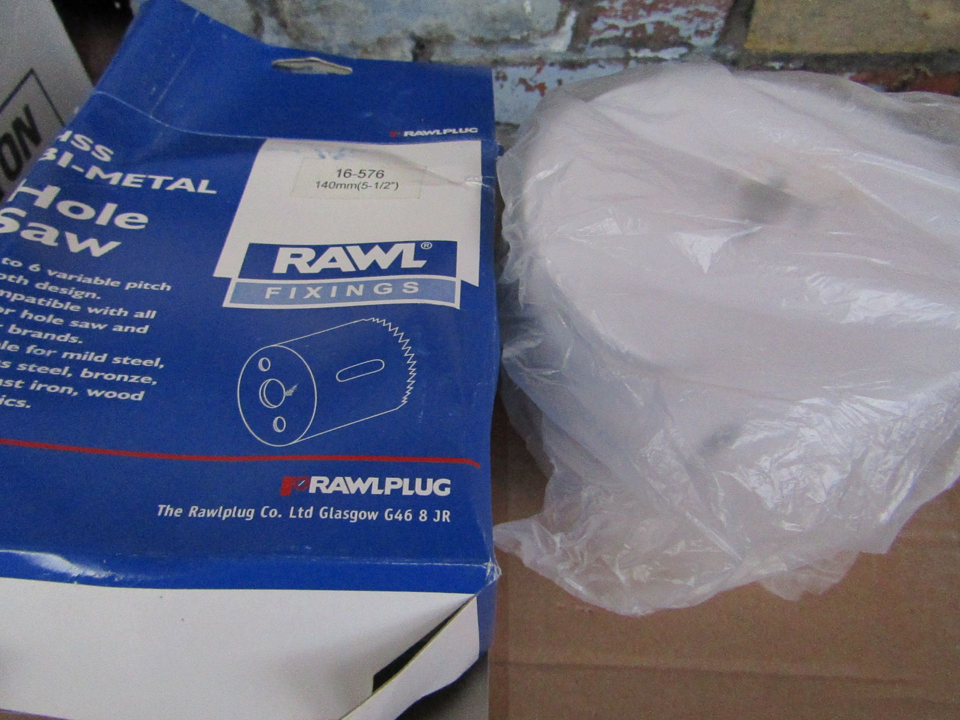 Rawl Fixings - HSS BI-METAL Hole Saw (140mm) - New & Boxed.