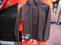 Regatta - Windproof & Waterproof Brown Jacket - Size Small - New & Packaged.