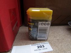 A Tic Tac Box of 10 Kango T20 torq driver bits - New.