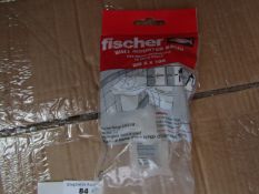 5x Fischer - Wall Mounted Basin Fixing WD 8 x 100 - New & Packaged.
