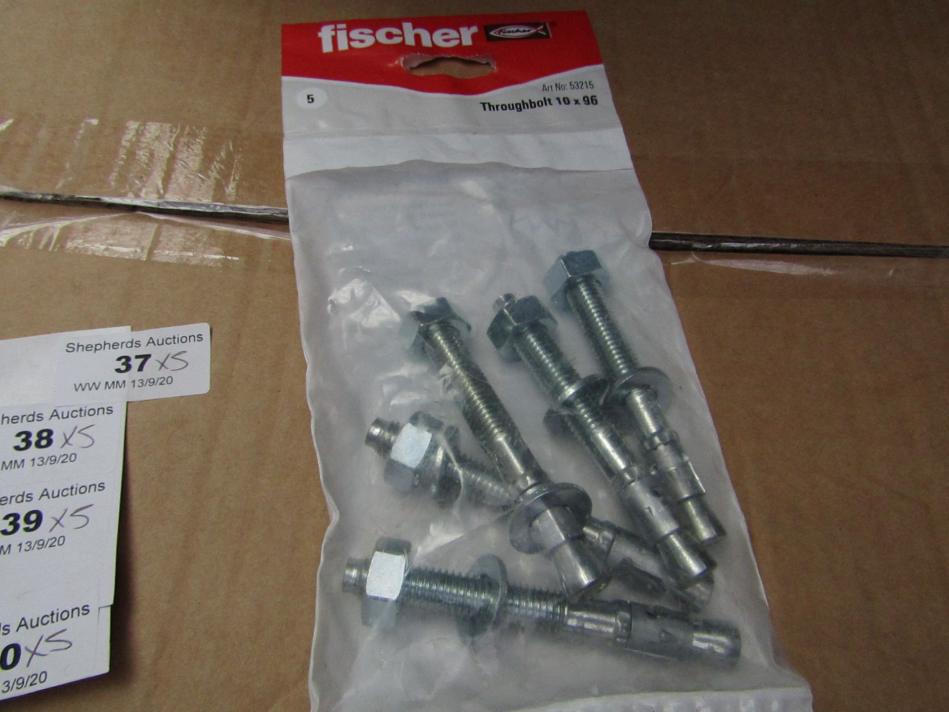 5x Fischer - Frame Fixing 8 x 100 (Packs of 16) - New & Packaged.