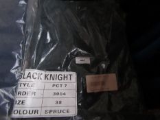 Black Knight - Work Wear Trousers - Green Spruce - Size 38 - Packaged.