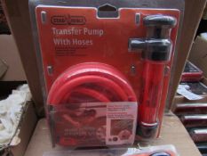 Stag Tools Transfer pump with hoses, unused, the packaging may be dirty.