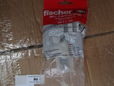 5x Fischer - Wall Mounted Basin Fixing WD 8 x 100 - New & Packaged.