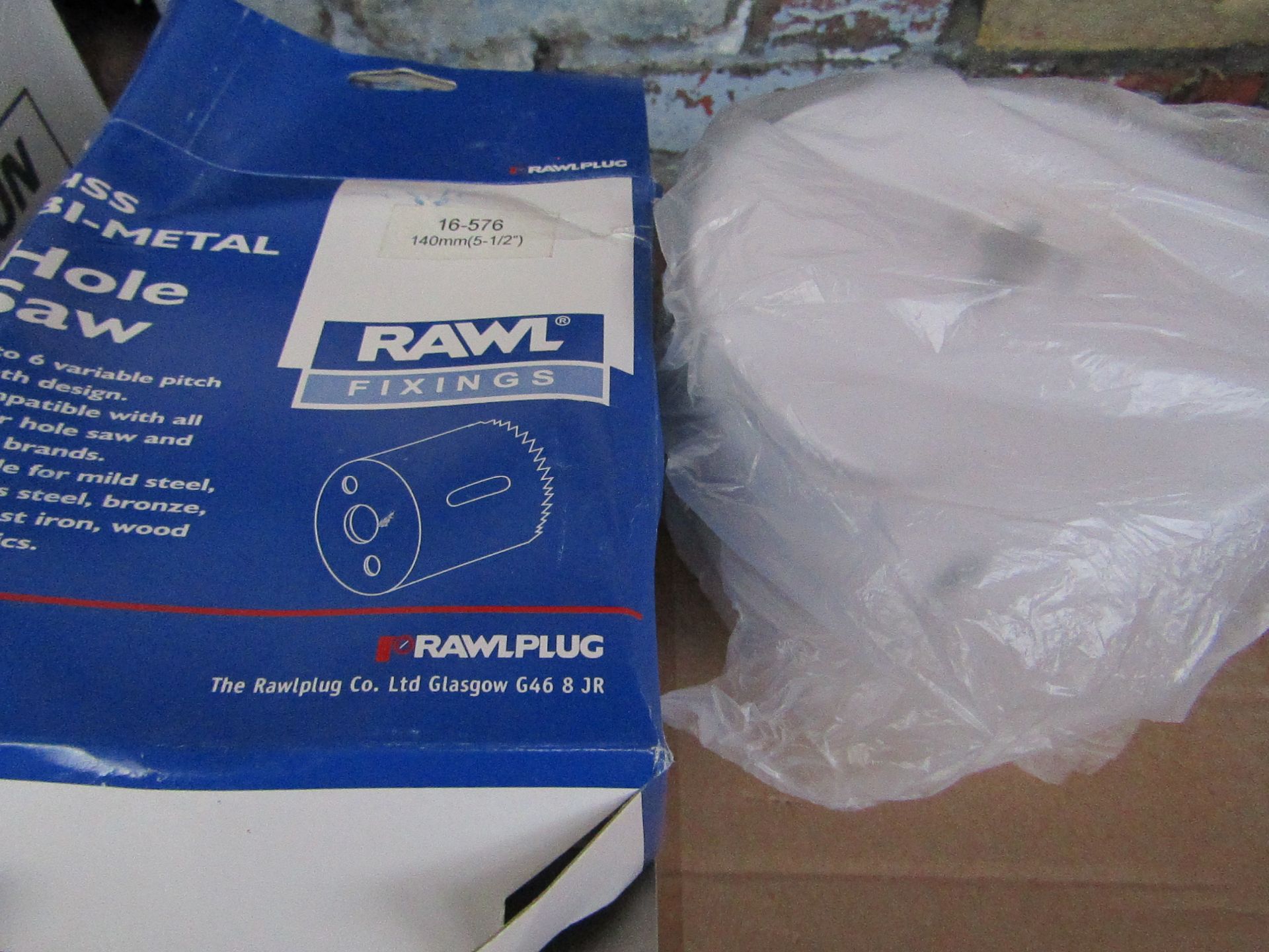 Rawl Fixings - HSS BI-METAL Hole Saw (140mm) - New & Boxed.