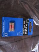 4x Packs of 6 - 5A Fuses - All New & Packaged.