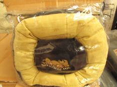 Snoozzzeee Dog - Black Donut Dog Bed (20") - New & Packaged.