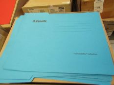 5x Boxes of Approx 90 Esselte Eco Files - Boxed.