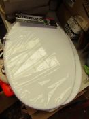 2x Urban Living - Abattant WC Toilet Seat - Unchecked for Fixing.